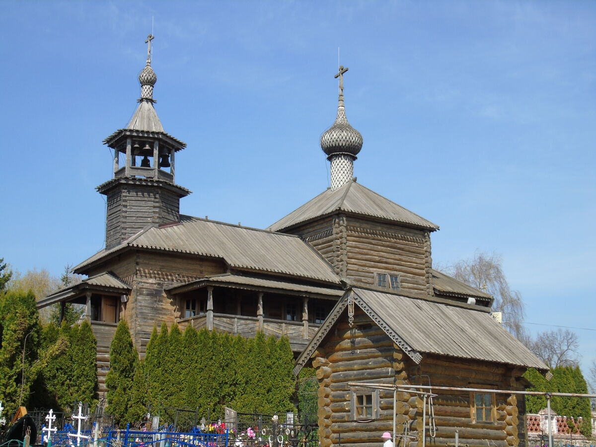 Церковь Покрова Пресвятой Богородицы в Высоком, Боровск (Боровский район, Калужская область). фасады