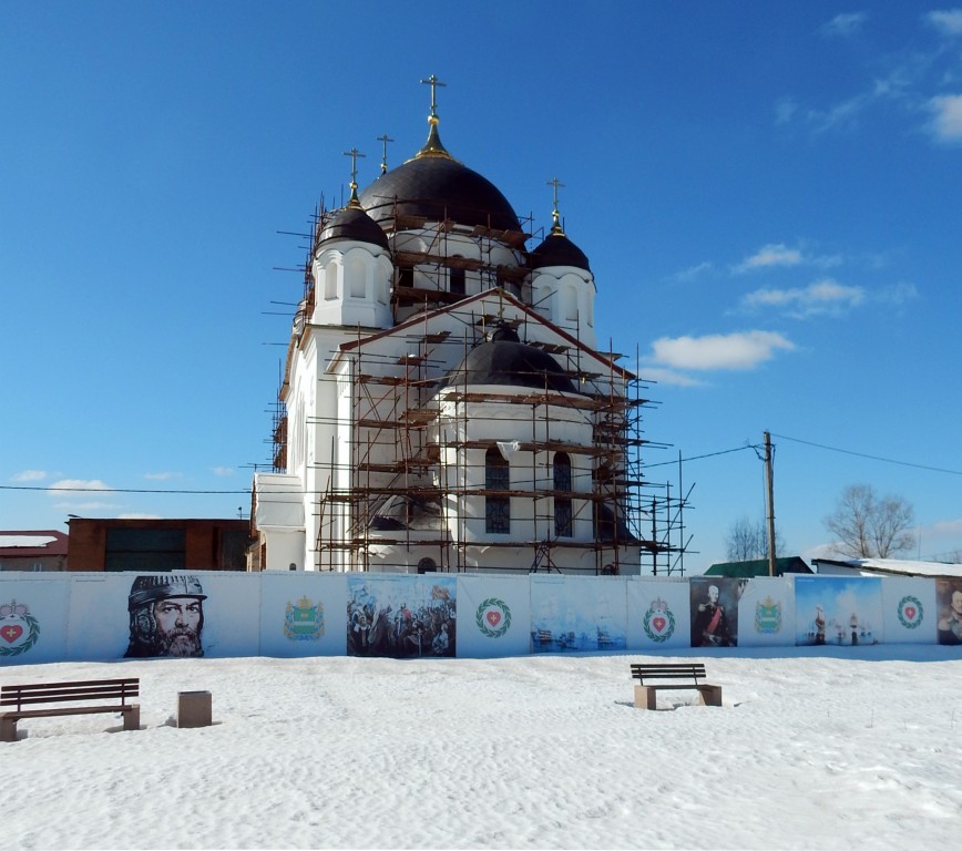 Боровск. Собор Покрова Пресвятой Богородицы. фасады, Вид с востока