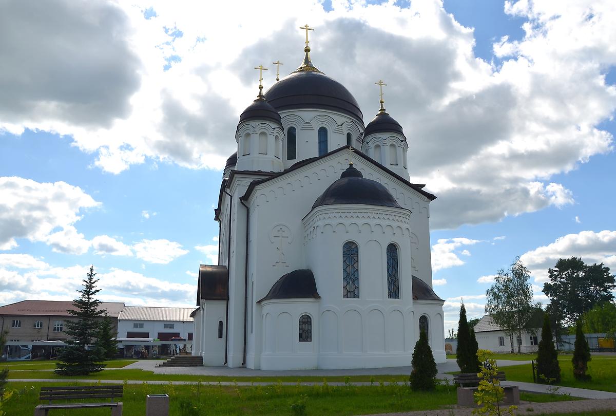 Восточный фасад, фасады. Собор Покрова Пресвятой Богородицы, Боровск (Боровский район, Калужская область)