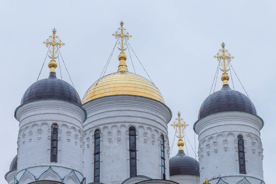 Боровск. Рождества Пресвятой Богородицы Пафнутиев Боровский мужской монастырь. Собор Рождества Пресвятой Богородицы. архитектурные детали