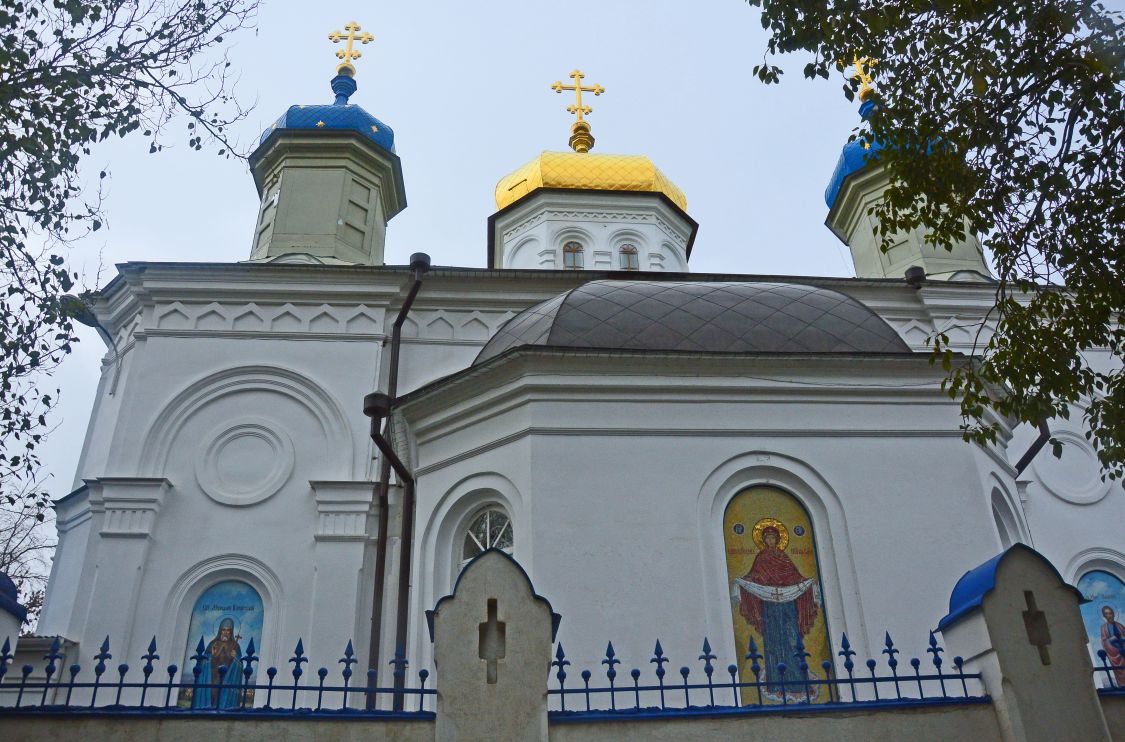 Самара. Кафедральный собор Покрова Пресвятой Богородицы. архитектурные детали