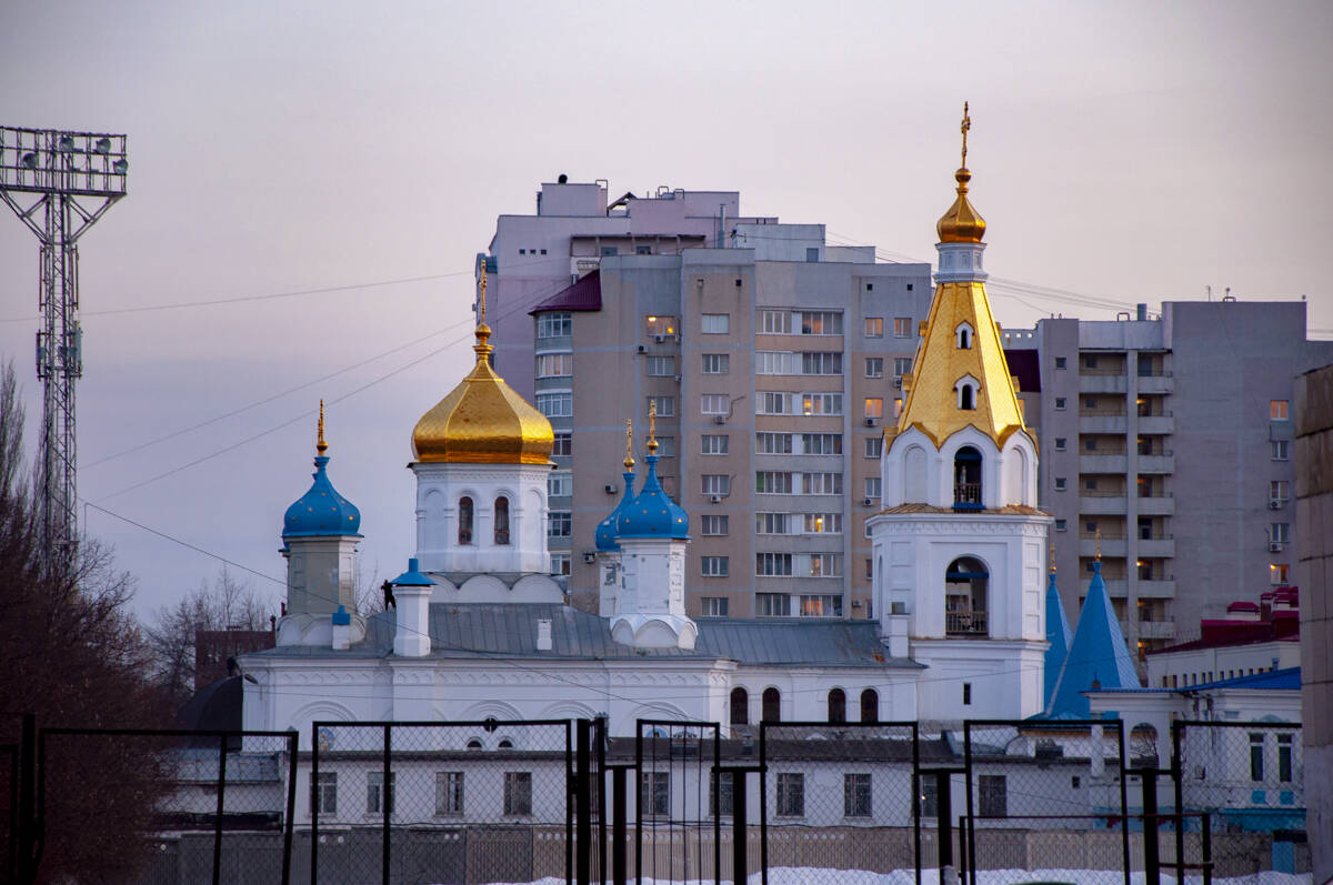 Кафедральный собор Покрова Пресвятой Богородицы, Самара (Самара, город, Самарская область). фасады