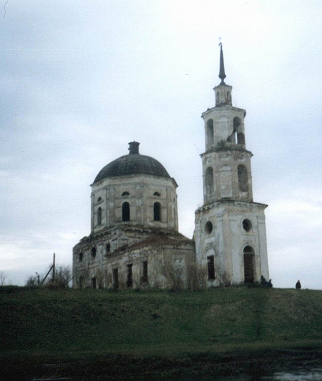 Бабье. Церковь Николая Чудотворца. фасады