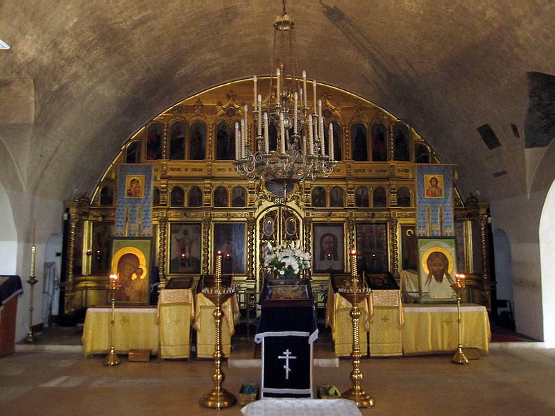 Церковь Покрова Пресвятой Богородицы в Филях, Фили-Давыдково (Западный административный округ (ЗАО), г. Москва). интерьер и убранство, Москва. Церковь Покрова Пресвятой Богородицы в Филях. Нижний (зимний) Покровский храм.