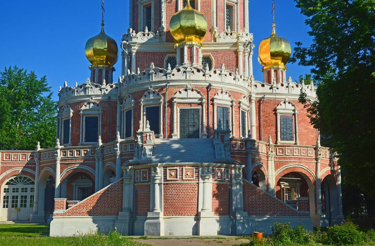Церковь Покрова Пресвятой Богородицы в Филях, Фили-Давыдково (Западный административный округ (ЗАО), г. Москва). архитектурные детали