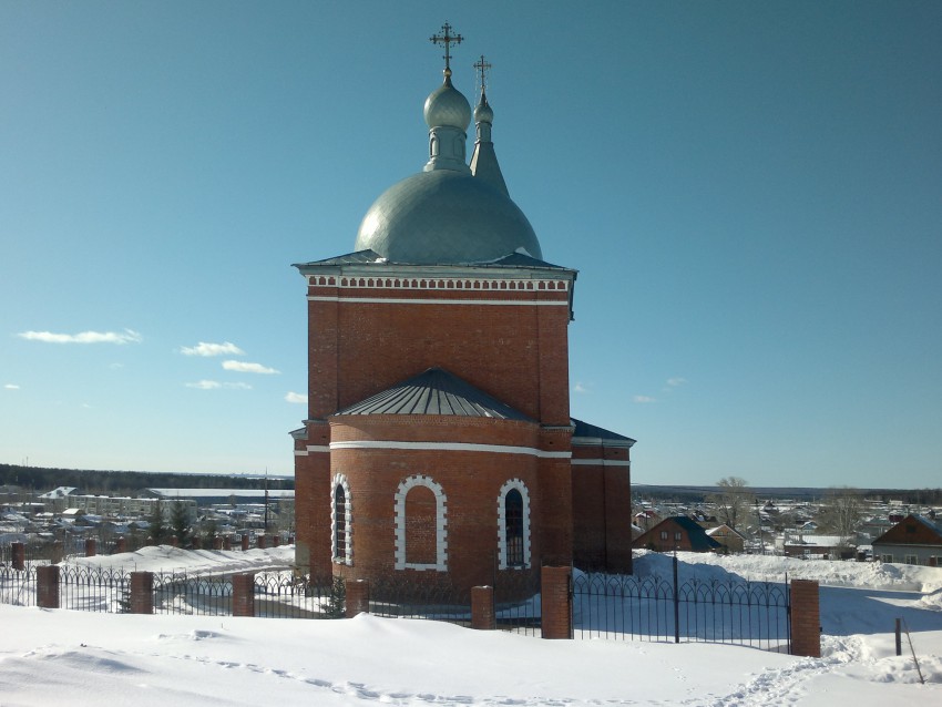 Высокая Гора. Церковь Рождества Пресвятой Богородицы. фасады