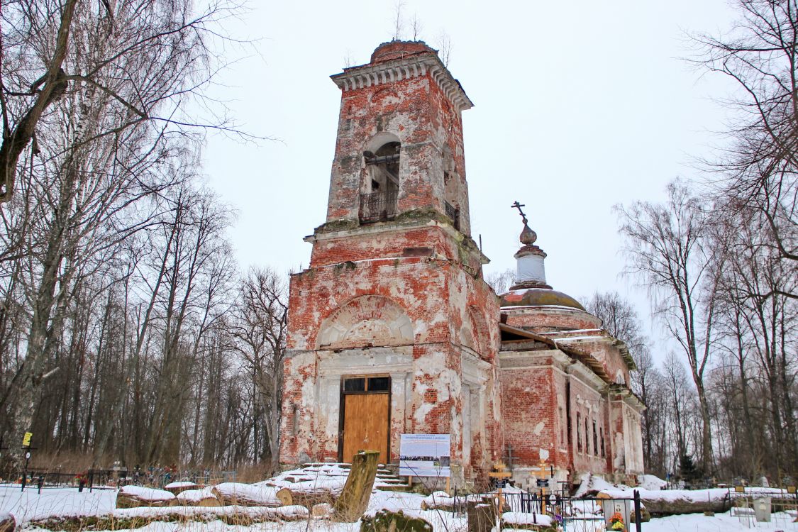 Данилово. Церковь Покрова Пресвятой Богородицы. фасады