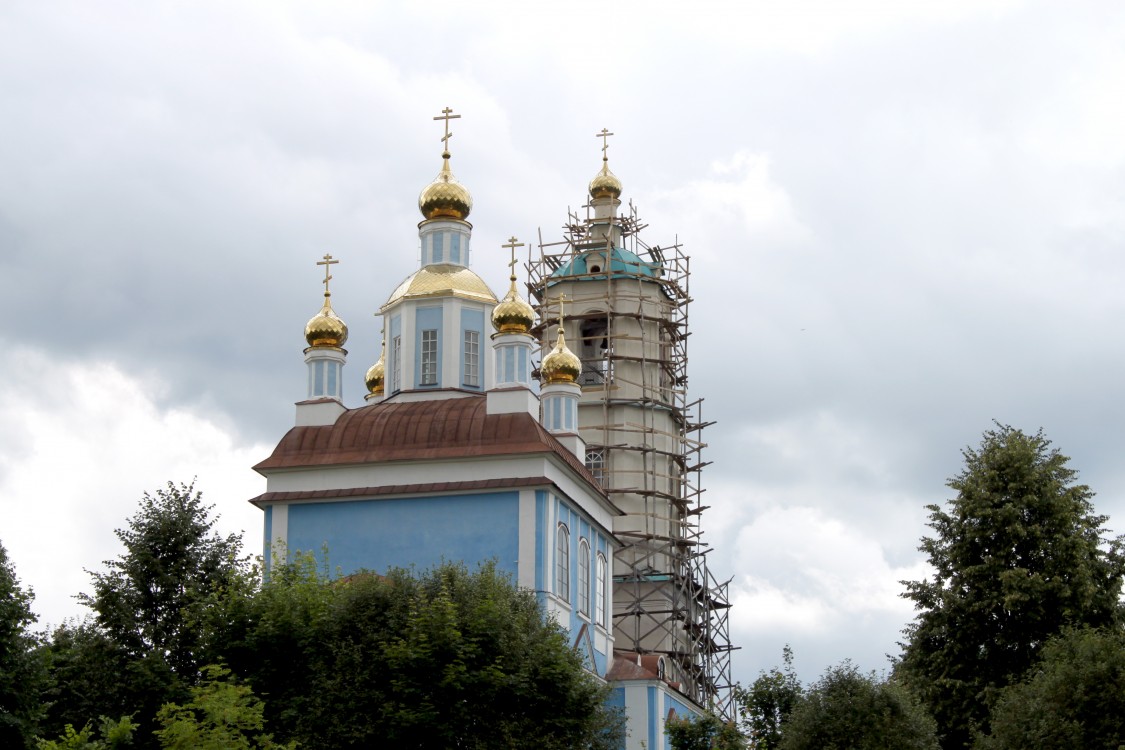 Церковь Казанской иконы Божией Матери, Борисоглеб (Судогодский район, Владимирская область). фасады, Церковь Иконы Божией Матери Казанская в Борисоглебе