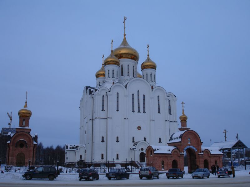 Кафедральный собор Стефана Пермского, Сыктывкар (Сыктывкар, город, Республика Коми). фасады