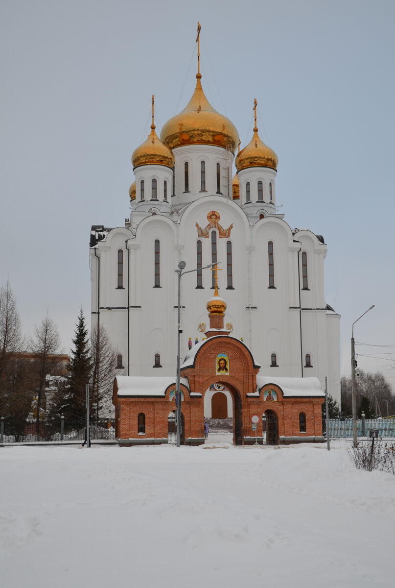 Кафедральный собор Стефана Пермского, Сыктывкар (Сыктывкар, город, Республика Коми). фасады