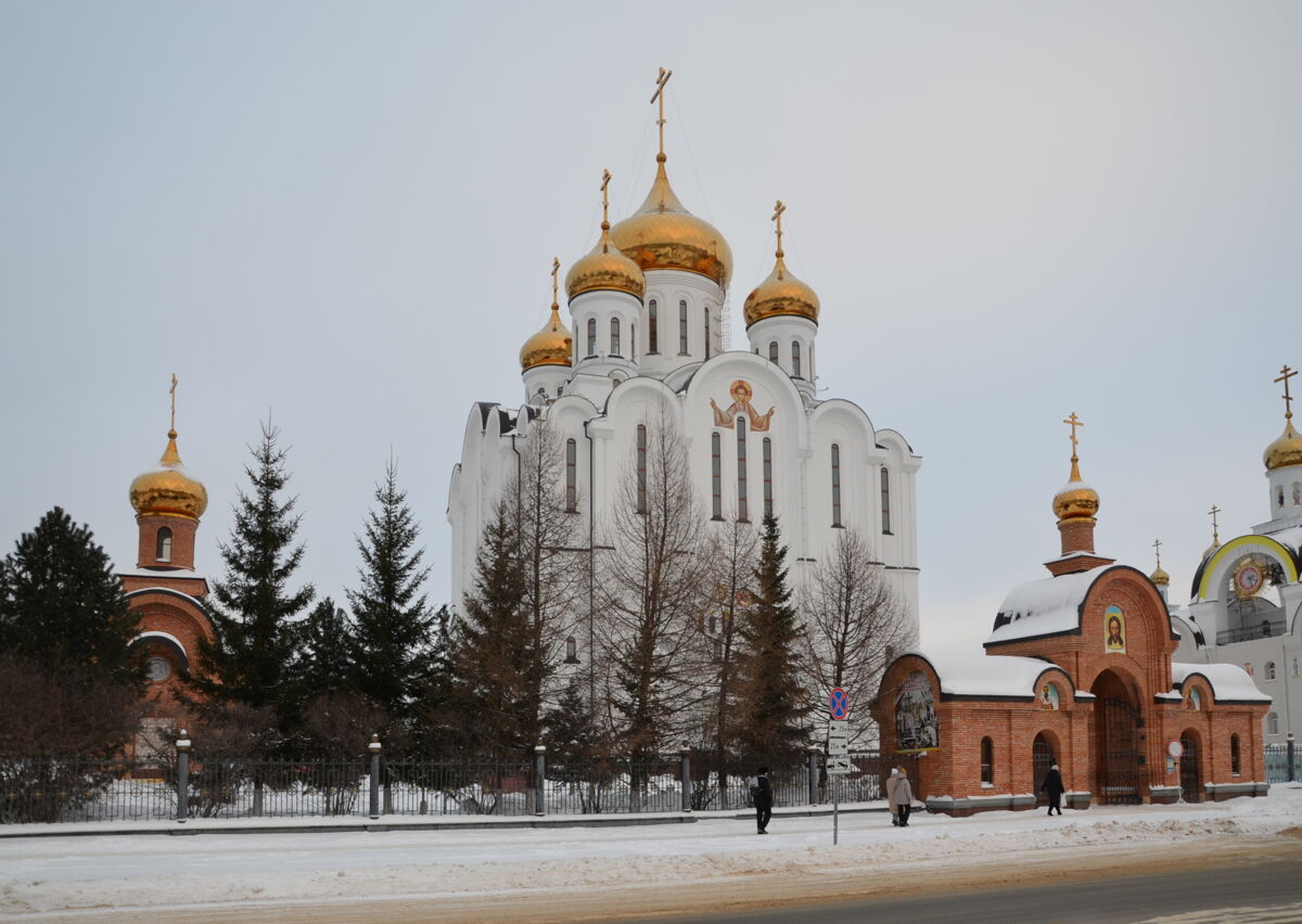 Кафедральный собор Стефана Пермского, Сыктывкар (Сыктывкар, город, Республика Коми). фасады