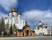 Кафедральный собор Стефана Пермского, Соборный комплекс с юго-запада<br>, Сыктывкар, Сыктывкар, город, Республика Коми