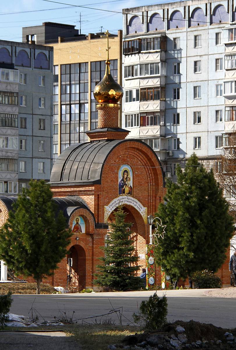 Арка в ограде собора., дополнительная информация. Кафедральный собор Стефана Пермского, Сыктывкар (Сыктывкар, город, Республика Коми)