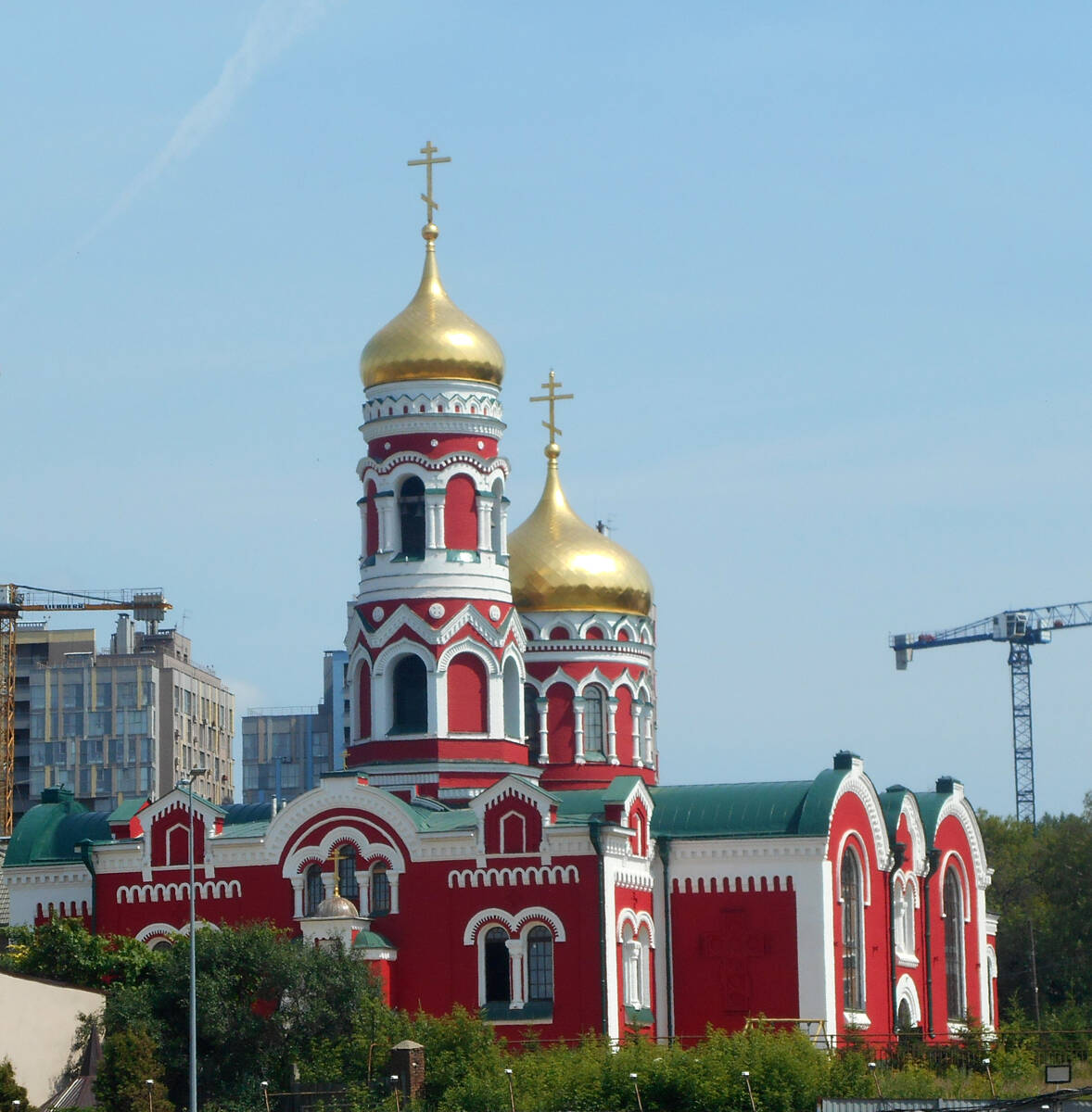 Церковь Воскресения Христова в Ямской слободе, Нижегородский район (Нижний Новгород, город, Нижегородская область). фасады, вид с юго-запада