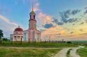 Храмовый комплекс. Церкви Митрофана Воронежского и Автонома - Кашары - Задонский район - Липецкая область