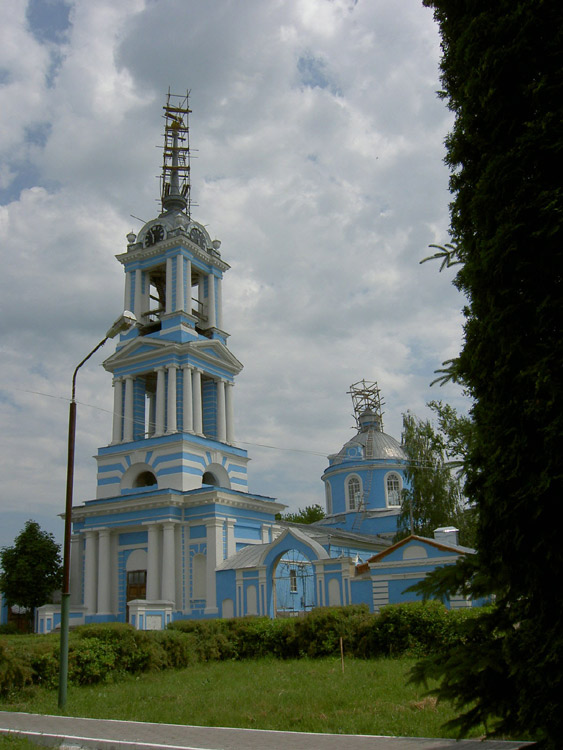 Собор Успения Пресвятой Богородицы, Задонск (Задонский район, Липецкая область). фасады, Вид с Ю-З