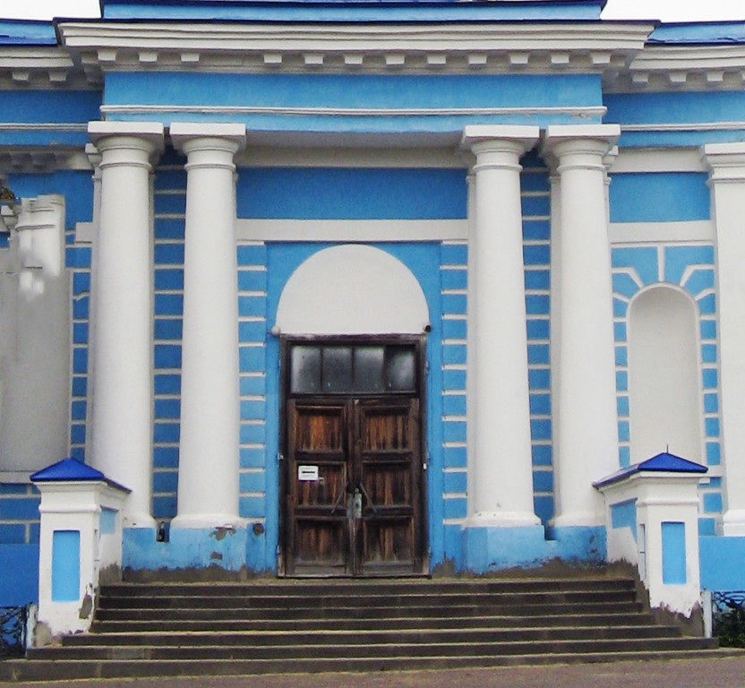 Собор Успения Пресвятой Богородицы, Задонск (Задонский район, Липецкая область). фасады, Западный фасад храма с главными вратами