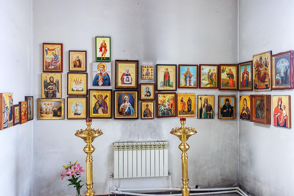 интерьер и убранство. Собор Успения Пресвятой Богородицы, Задонск (Задонский район, Липецкая область)
