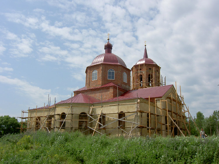 Церковь Николая Чудотворца, Ксизово (Задонский район, Липецкая область). фасады