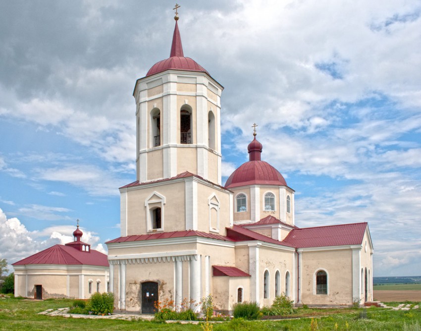 Церковь Николая Чудотворца, Ксизово (Задонский район, Липецкая область). фасады