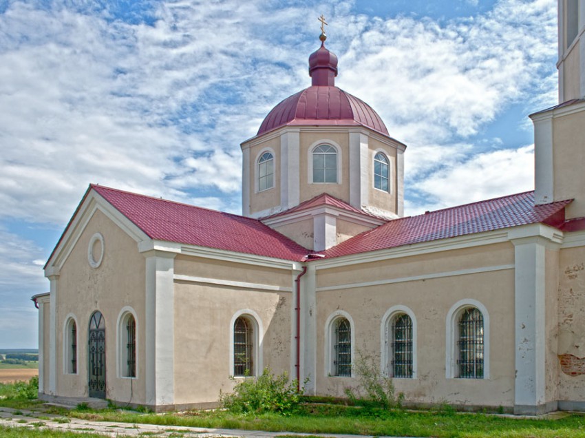 Церковь Николая Чудотворца, Ксизово (Задонский район, Липецкая область). фасады