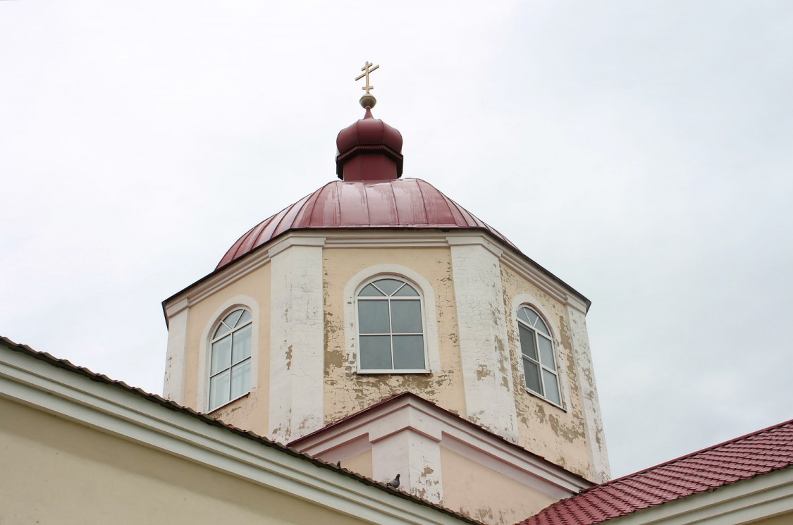 Ксизово. Церковь Николая Чудотворца. архитектурные детали, купол