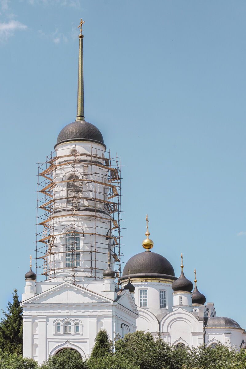 Тихоновский Преображенский женский монастырь, Скит, урочище (Задонский район, Липецкая область). фасады