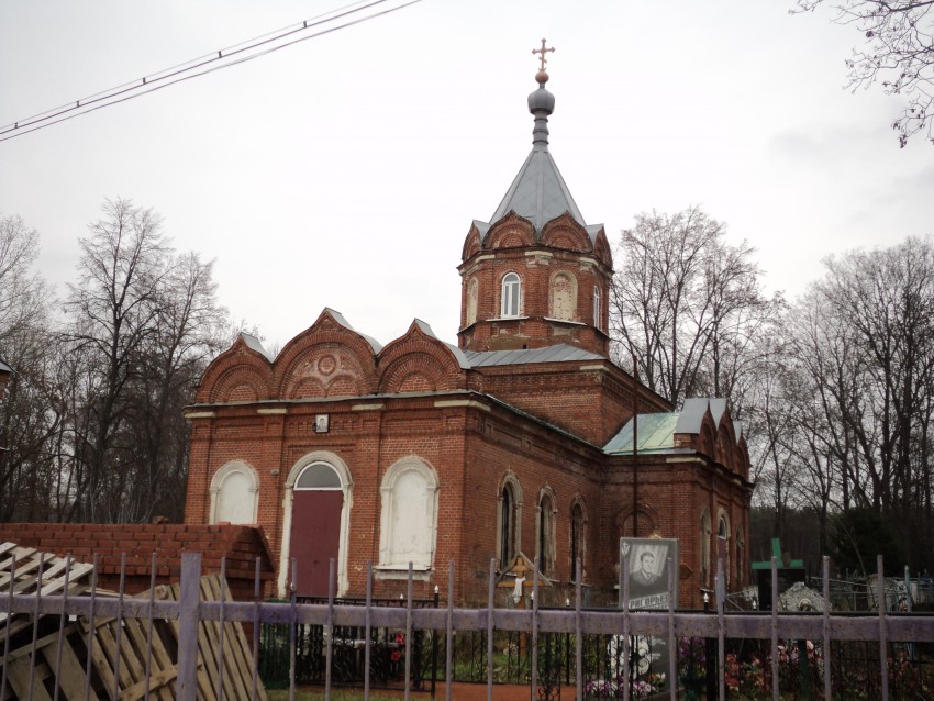 Тюнино. Церковь Казанской иконы Божией Матери (на кладбище). фасады