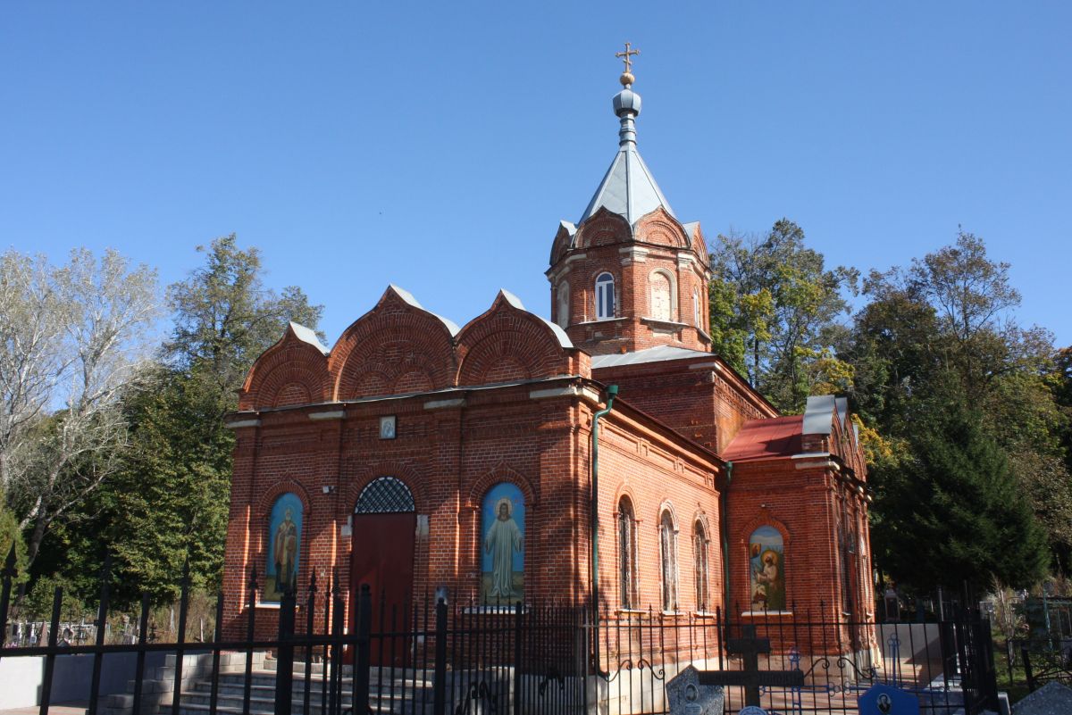 Тюнино. Церковь Казанской иконы Божией Матери (на кладбище). фасады