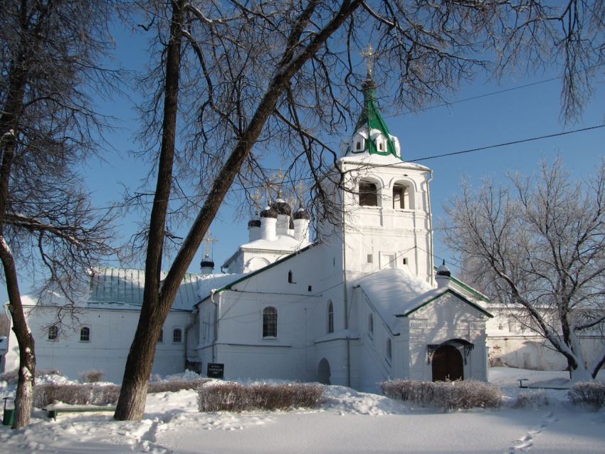 Успенский монастырь. Собор Успения Пресвятой Богородицы, Александров (Александровский район, Владимирская область). общий вид в ландшафте, вид с запада
