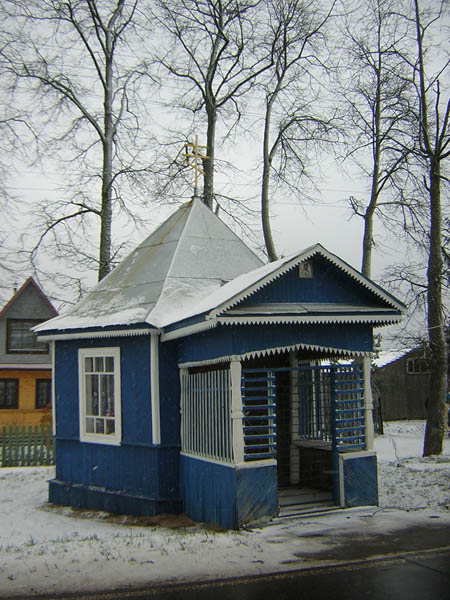 Еглизи. Часовня Тихвинской иконы Божией Матери. фасады