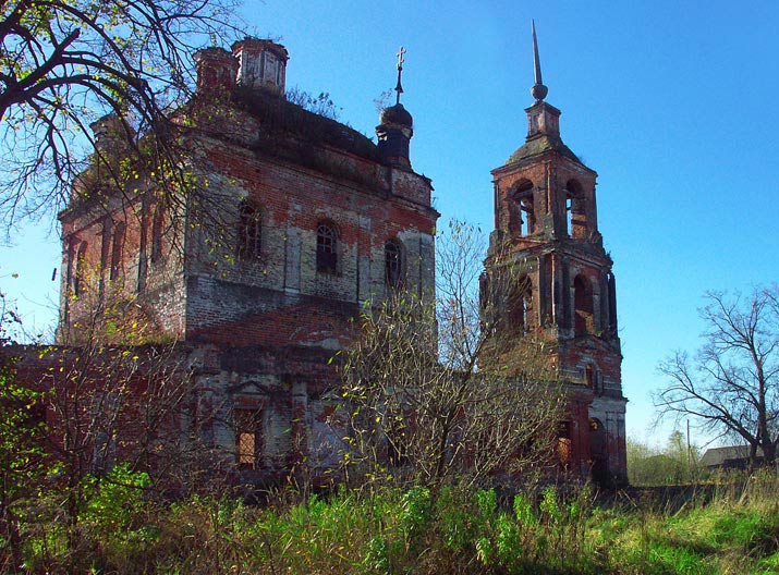 Церковь Рождества Христова, Новосёлка (Александровский район, Владимирская область). фасады