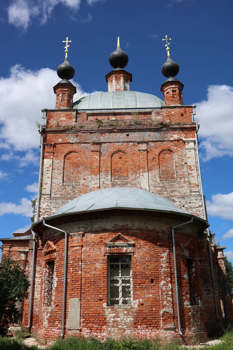Церковь Рождества Христова, Новосёлка (Александровский район, Владимирская область). фасады, Вид с востока