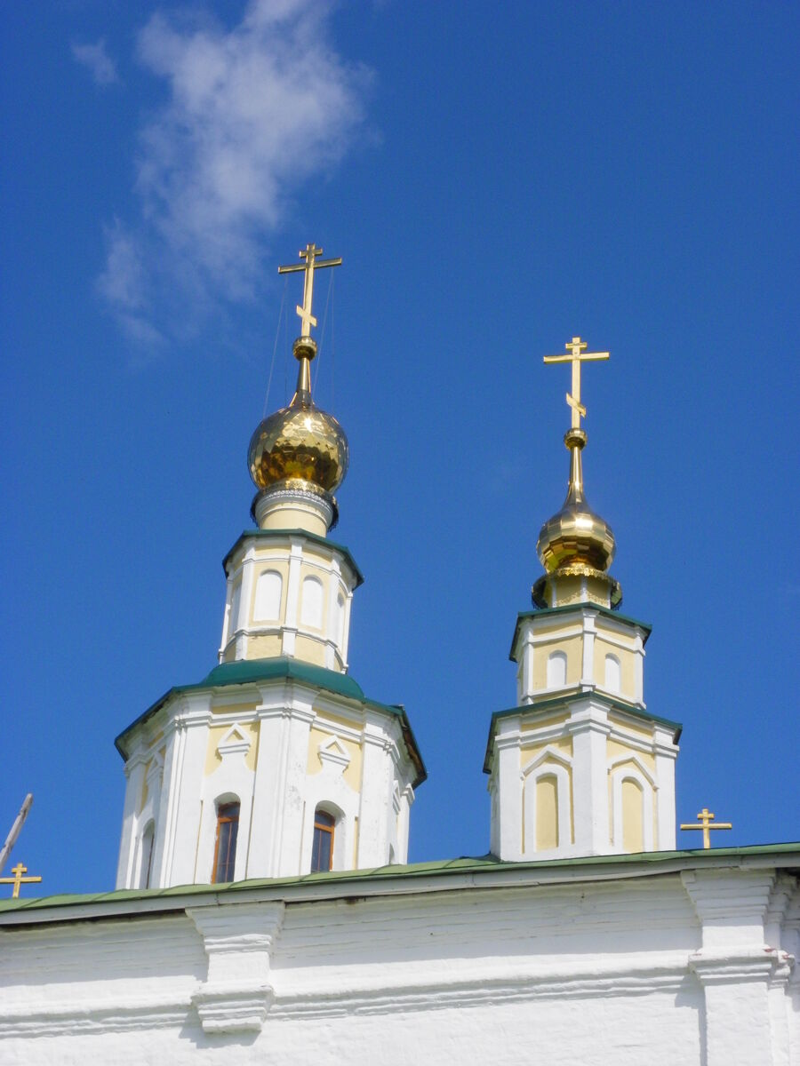 Алексиевский Константино-Еленинский мужской монастырь. Церковь Константина и Елены, Владимир (Владимир, город, Владимирская область). архитектурные детали, Завершения