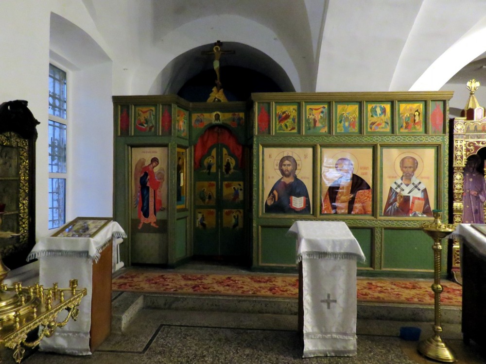 Церковь Троицы Живоначальной, Ворша (Собинский район, Владимирская область). интерьер и убранство, Иконостас северного придела