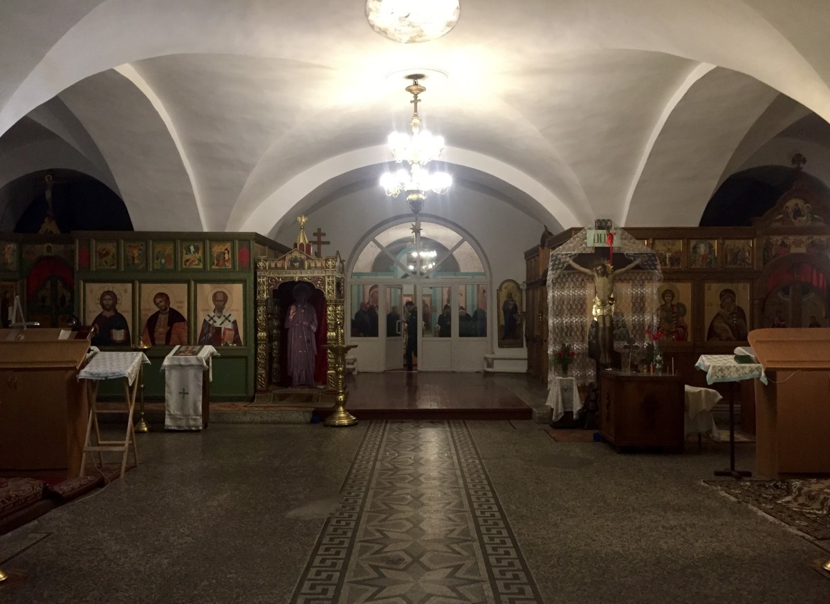 Церковь Троицы Живоначальной, Ворша (Собинский район, Владимирская область). интерьер и убранство, Интерьер трапезной