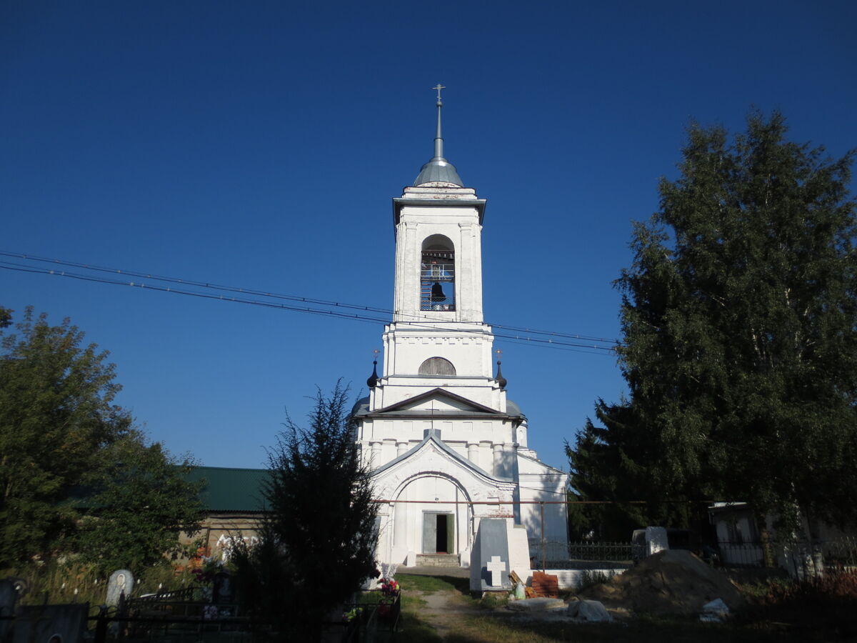 Церковь Троицы Живоначальной, Ворша (Собинский район, Владимирская область). фасады