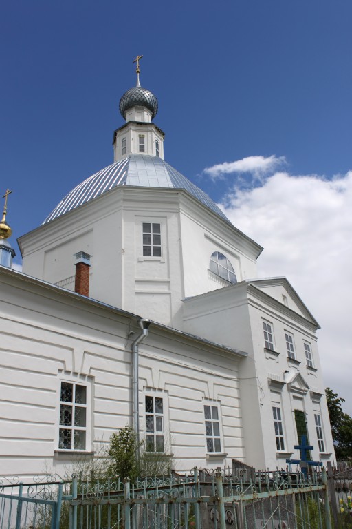 Церковь Николая Чудотворца, Устье (Собинский район, Владимирская область). фасады, Церковь Николая Чудотворца в пос. Устье. 