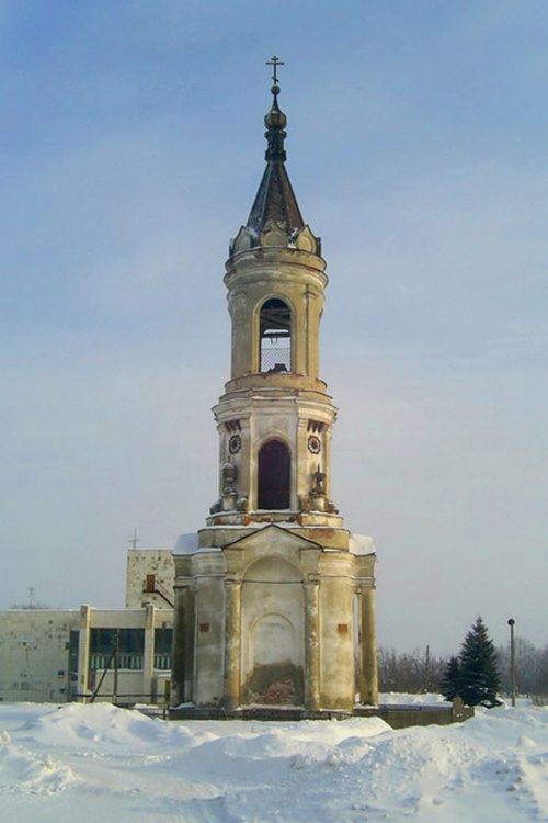 Черкутино. Колокольня церкви Рождества Пресвятой Богородицы. фасады