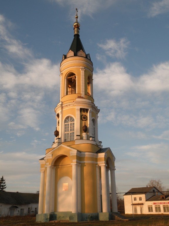 Черкутино. Колокольня церкви Рождества Пресвятой Богородицы. фасады