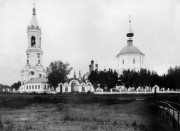 Колокольня церкви Рождества Пресвятой Богородицы, Фотоснимок с фотографии, сделанной в нач. ХХ века.<br>, Черкутино, Собинский район, Владимирская область