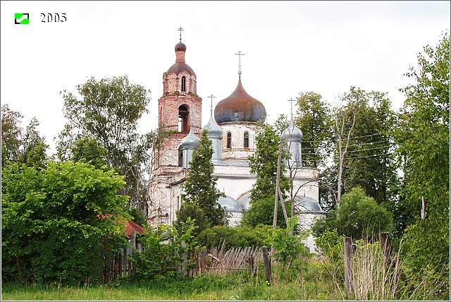 Церковь Георгия Победоносца, Березники (Собинский район, Владимирская область). фасады, Вид с востока