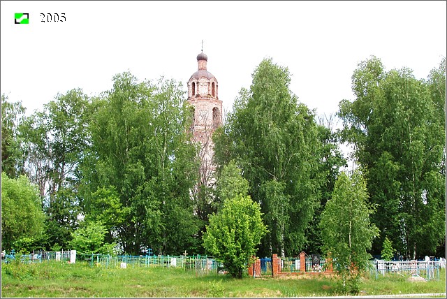Церковь Георгия Победоносца, Березники (Собинский район, Владимирская область). фасады, Вид с запада