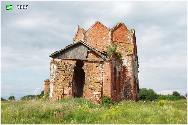 Карельская слободка. Церковь Димитрия Солунского. фасады, Западный фасад