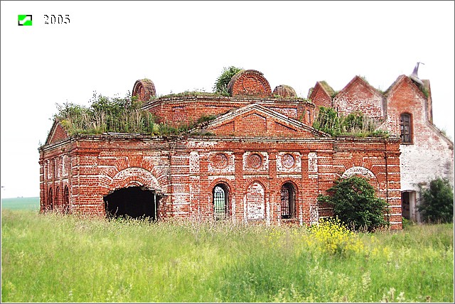 Церковь Сергия Радонежского, Карельская слободка (Юрьев-Польский район, Владимирская область). фасады, Северный фасад
