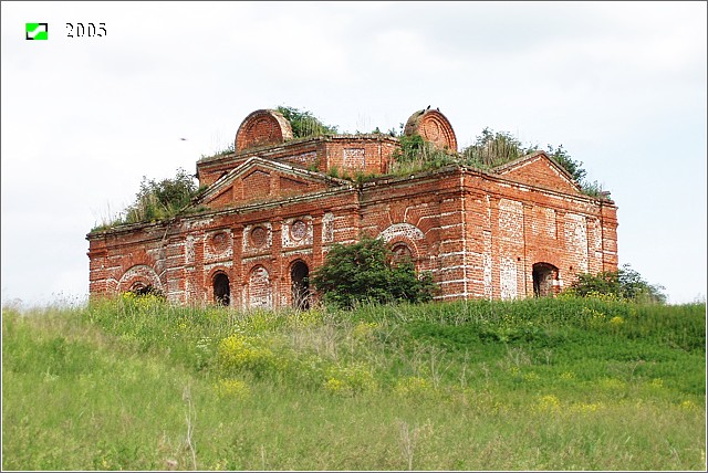Церковь Сергия Радонежского, Карельская слободка (Юрьев-Польский район, Владимирская область). фасады, Вид с северо-запада