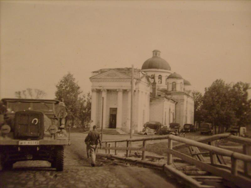 Сольцы. Собор Илии Пророка. архивная фотография, Фото 1941 г. с аукциона e-bay.de