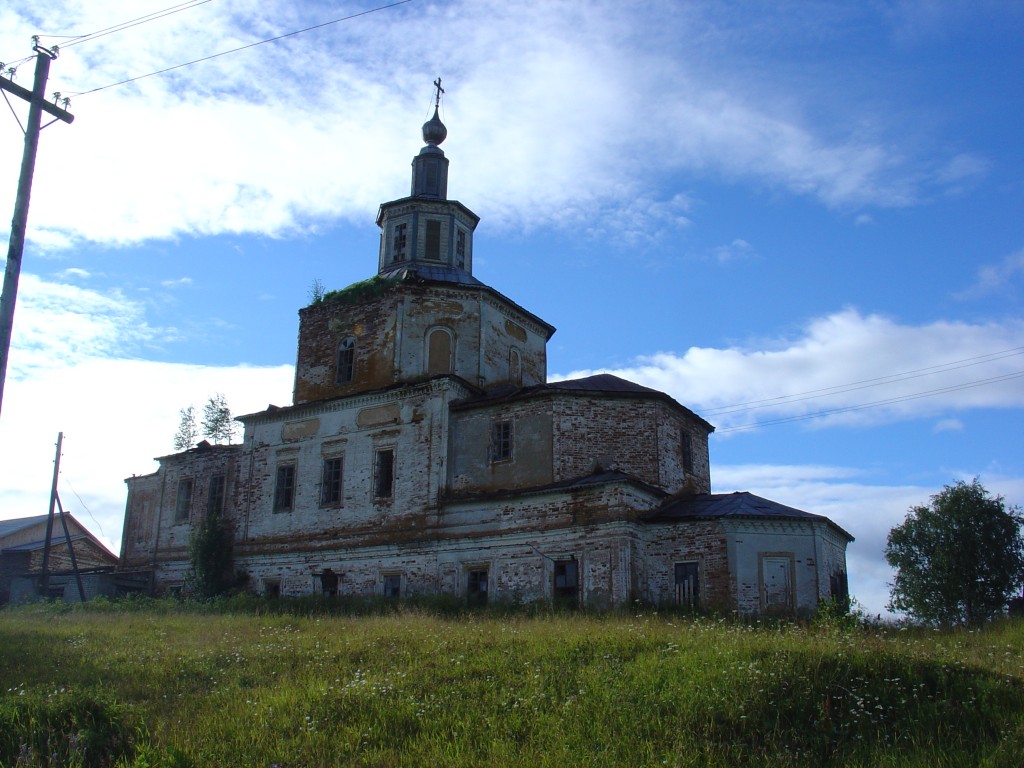 Церковь Рождества Христова, Учка (Лузский район, Кировская область). документальные фотографии