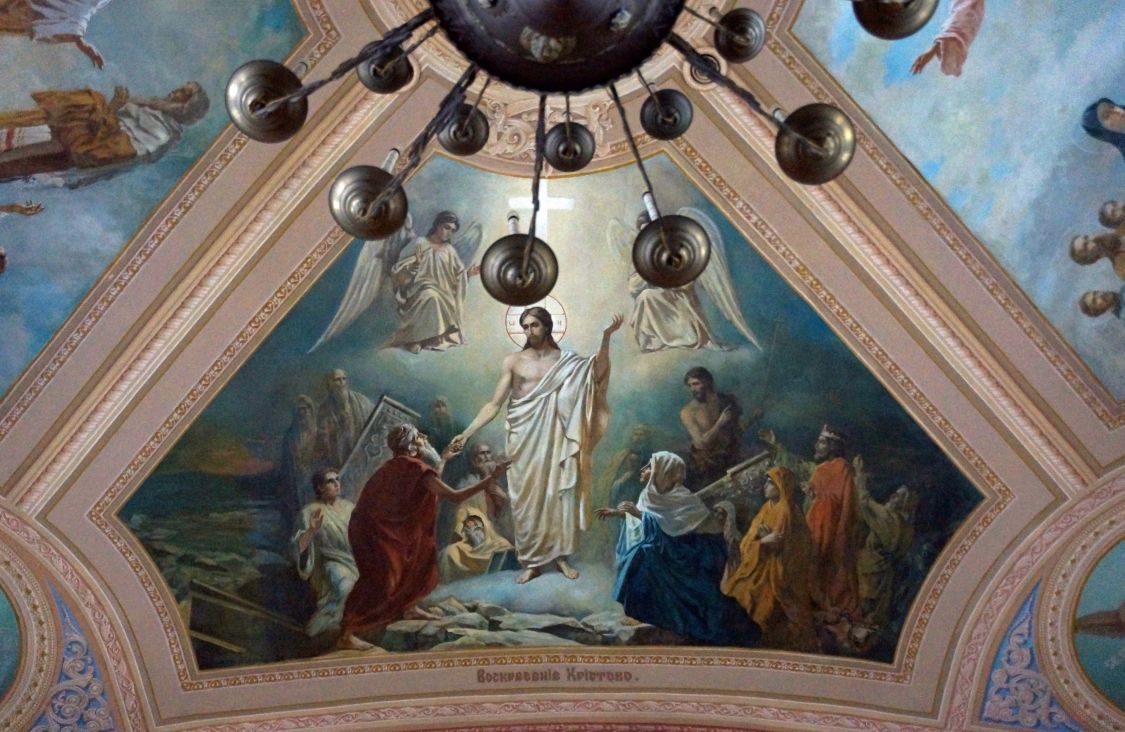 Церковь Иоанна Богослова, Могильцы (Богословское) (Пушкинский район и гг. Ивантеевка, Королёв, Московская область). интерьер и убранство