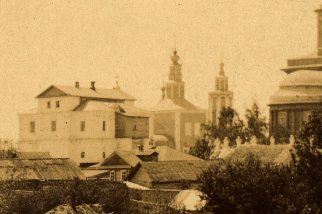 Церковь Покрова Пресвятой Богородицы, Венёв (Венёвский район, Тульская область). архивная фотография, Фото 1892 г. из фондов Венёвского краеведческого музея